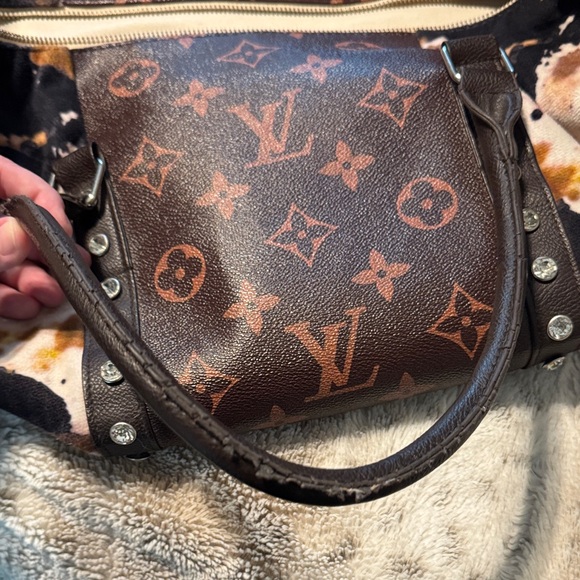 Black & Brown Cow Print Weekender Bag - Picture 6 of 8